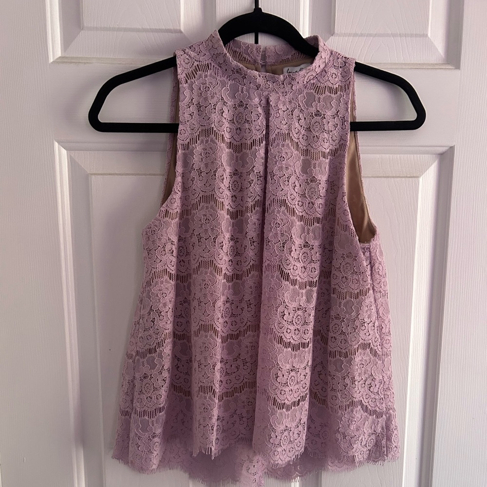 Beautiful Lace Sleeveless Top